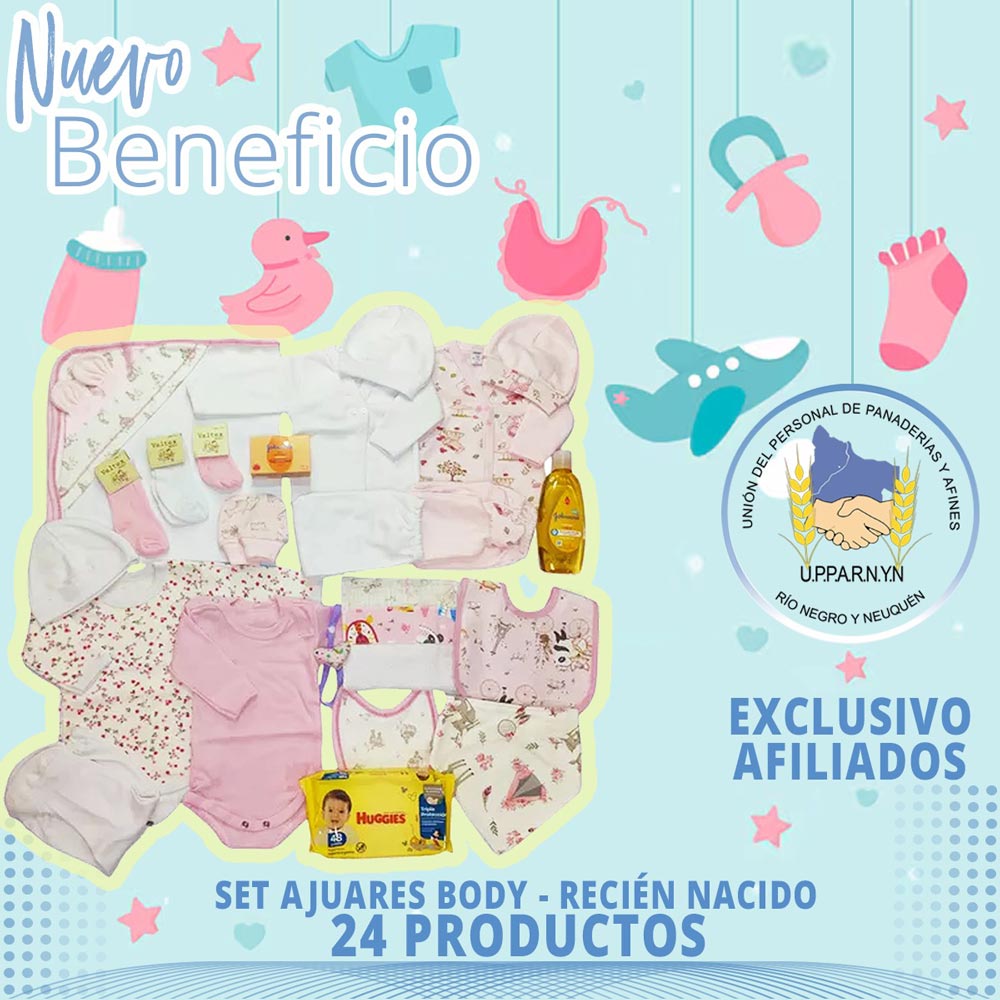 ¡Nuevo beneficio exclusivo para afiliados! Sindicato de Panaderías y Afines lanza ajuar para recién nacidos